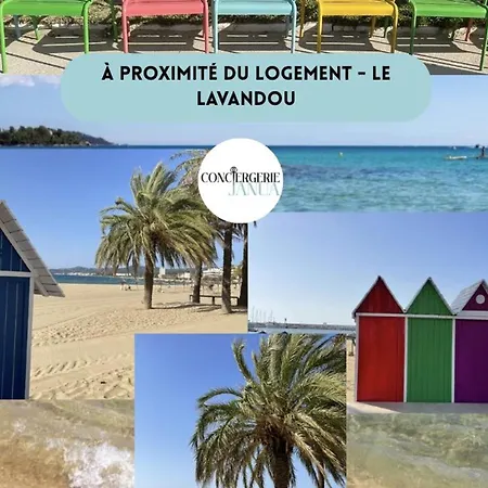 Appartement, Climatisation, Parking - 4 Pers. - Fr-1-900-12 Le Lavandou
